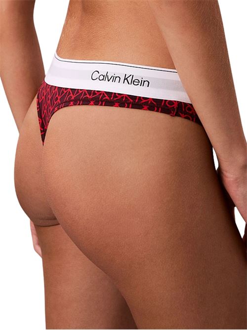 Perizioma rosso Calvin Klein | LV00QF8518ZIJ